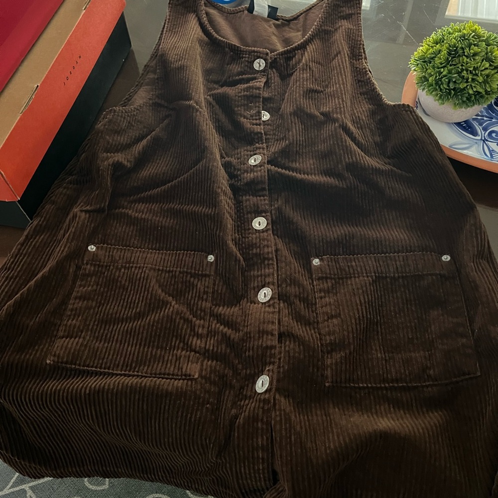 Vintage corduroy dress